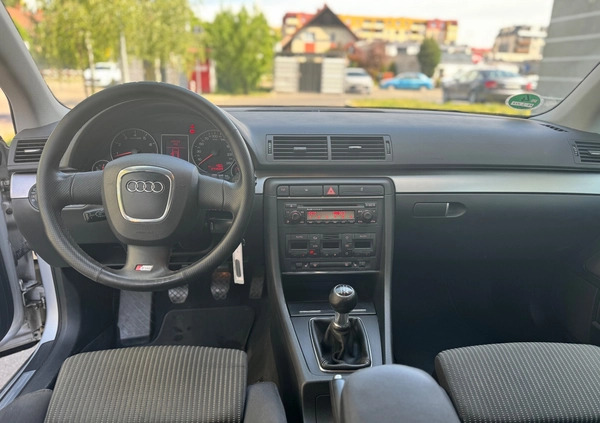 Audi A4 cena 24500 przebieg: 244000, rok produkcji 2006 z Września małe 497